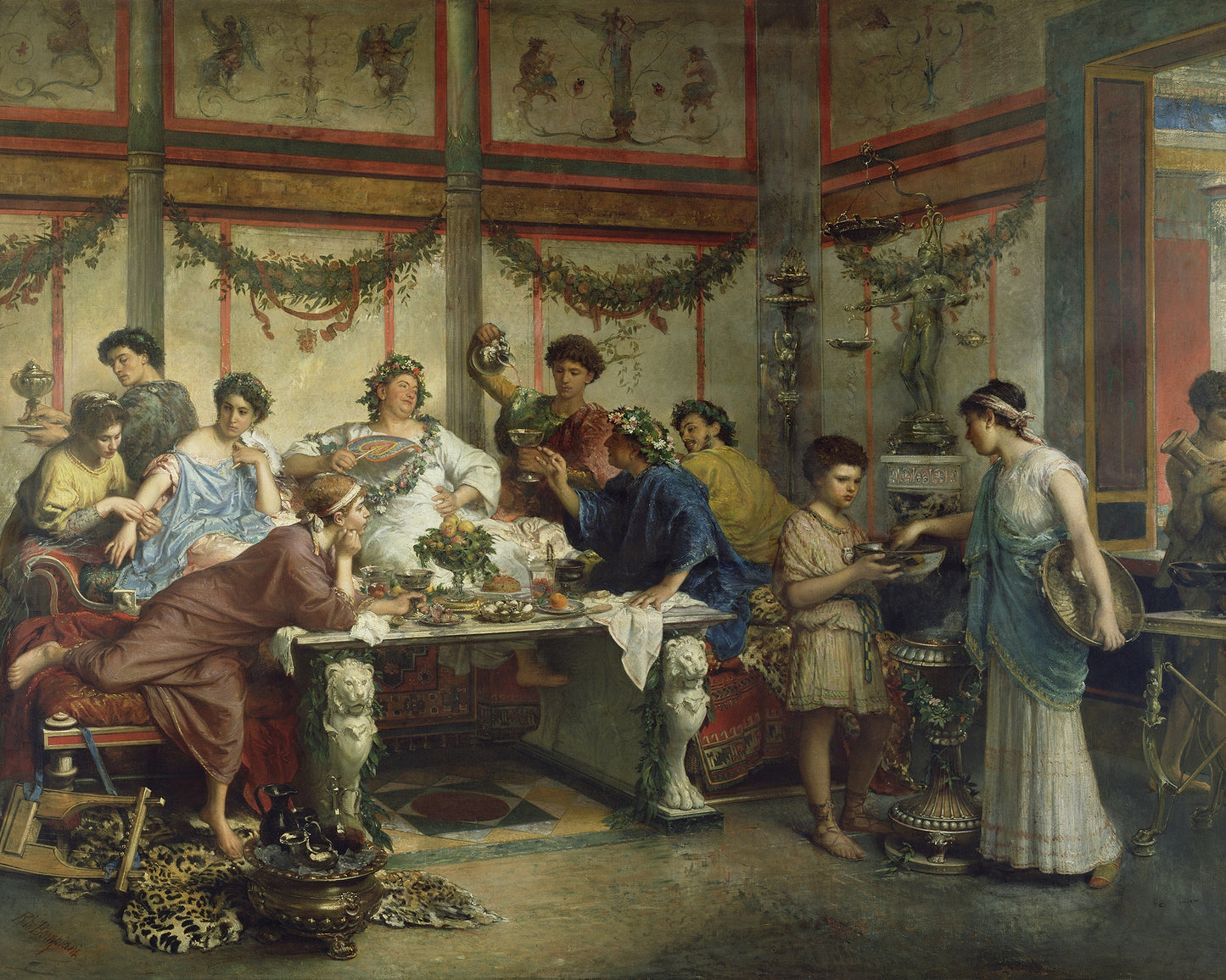 A Roman Feast 1885