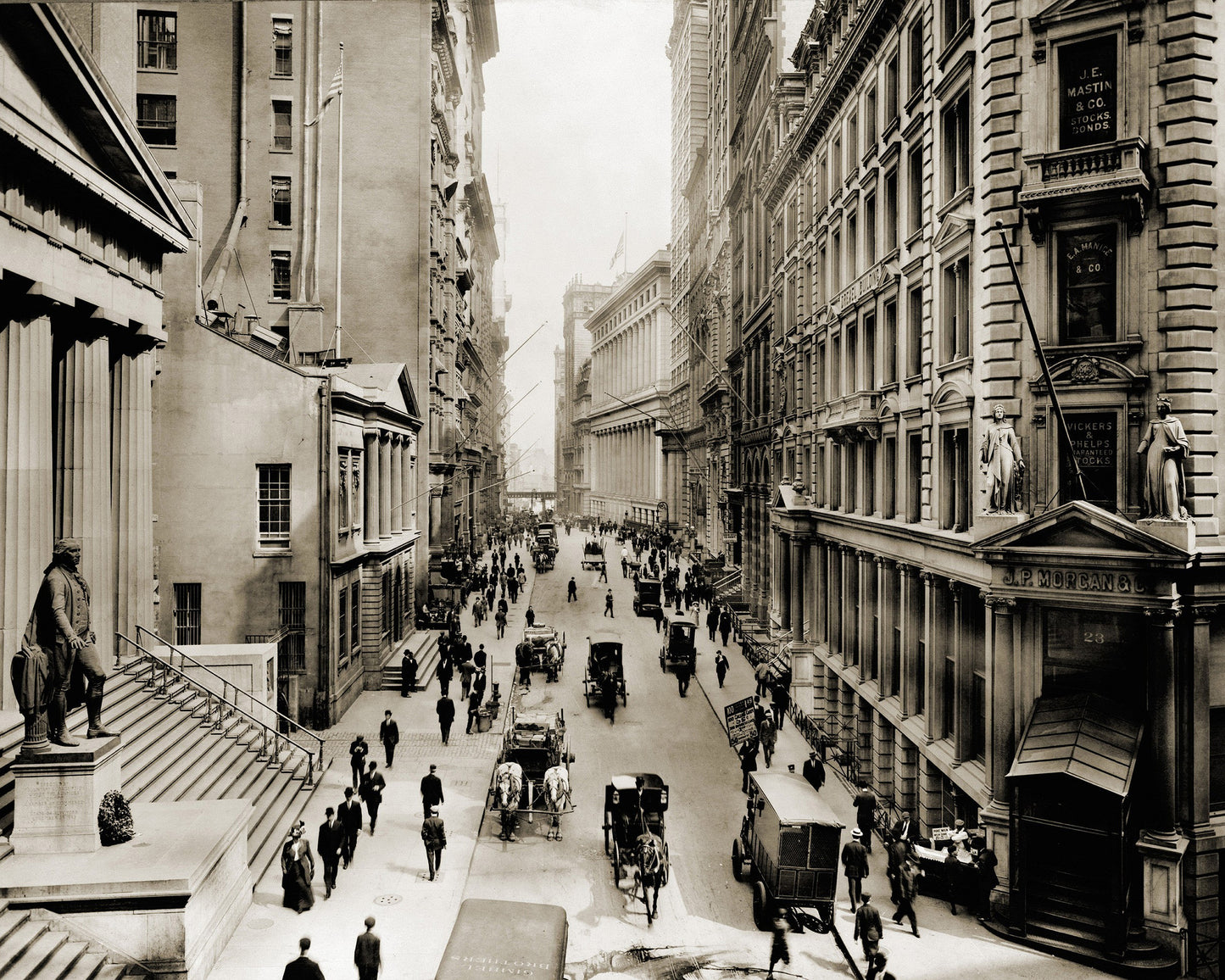 Wall Street NYC 1910