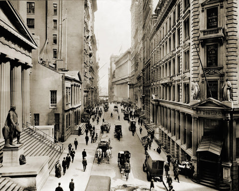 Wall Street NYC 1910