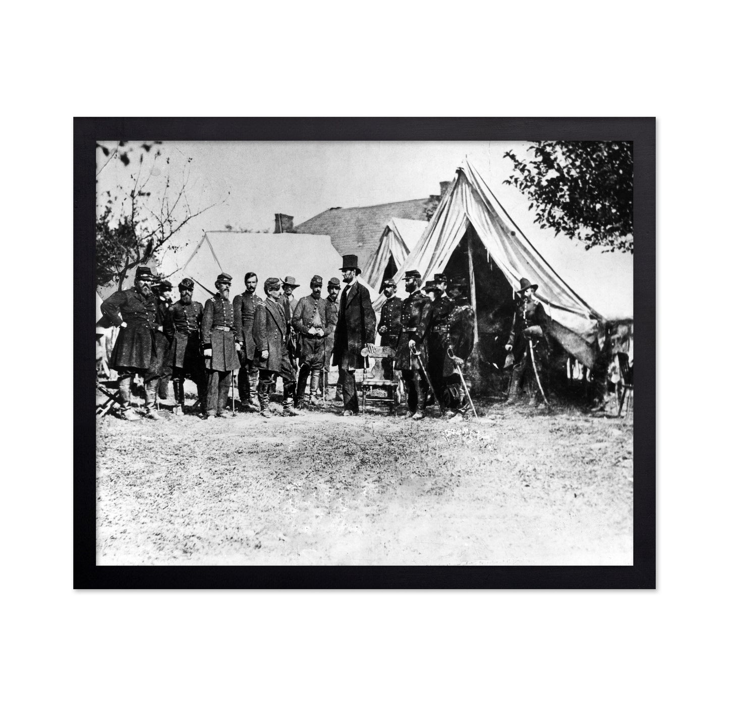 Lincoln At Antietam 1862