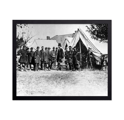Lincoln At Antietam 1862
