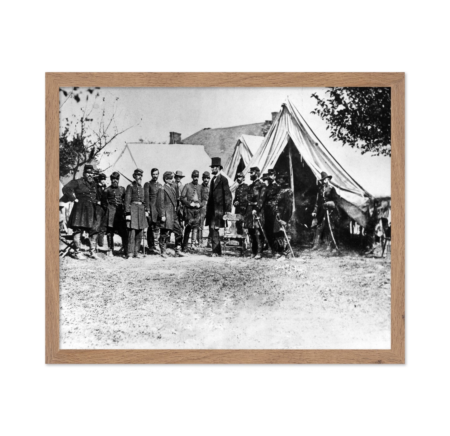 Lincoln At Antietam 1862