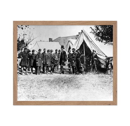 Lincoln At Antietam 1862