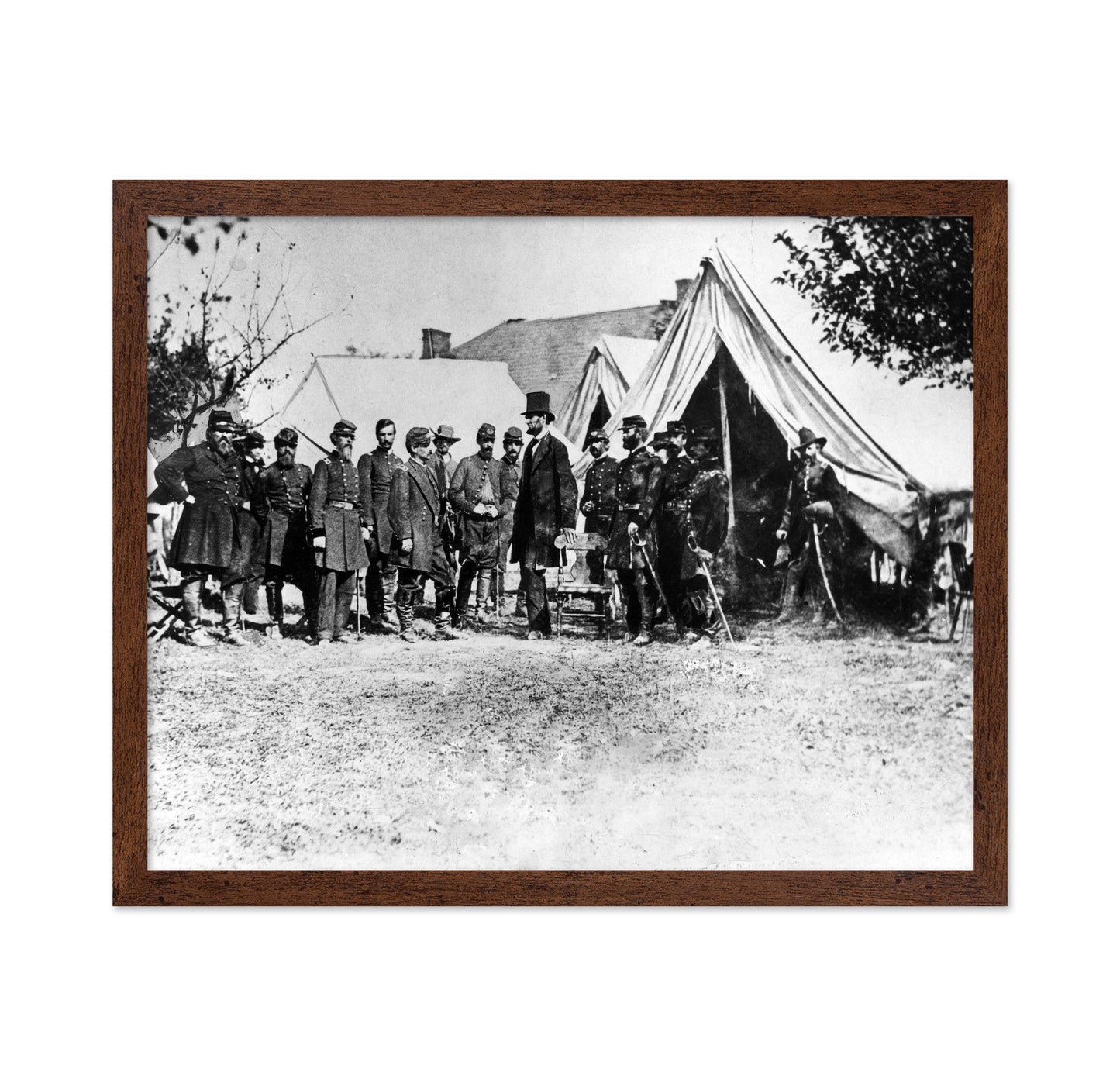 Lincoln At Antietam 1862