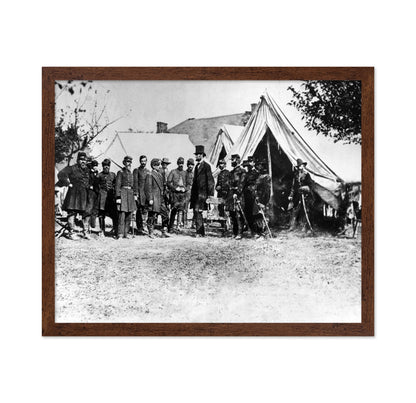 Lincoln At Antietam 1862