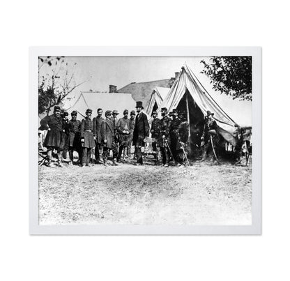 Lincoln At Antietam 1862