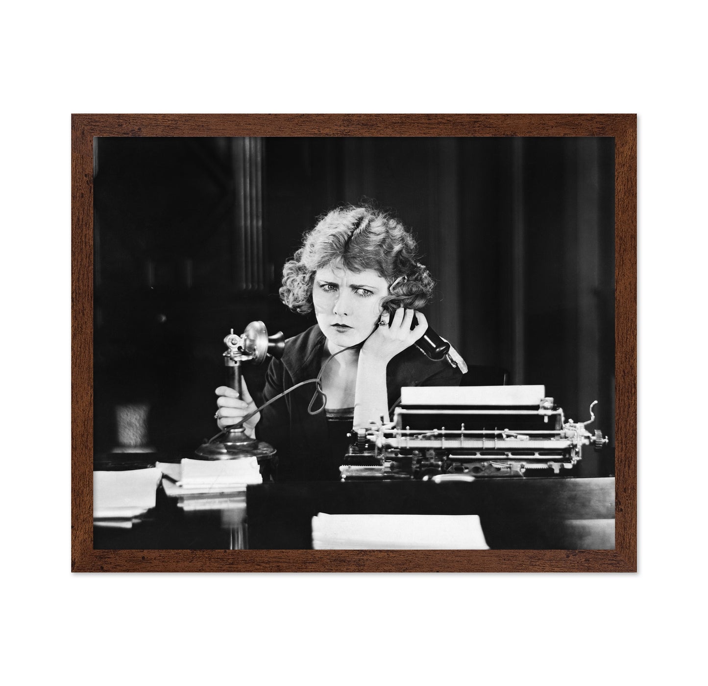 Woman On Telephone 1920s