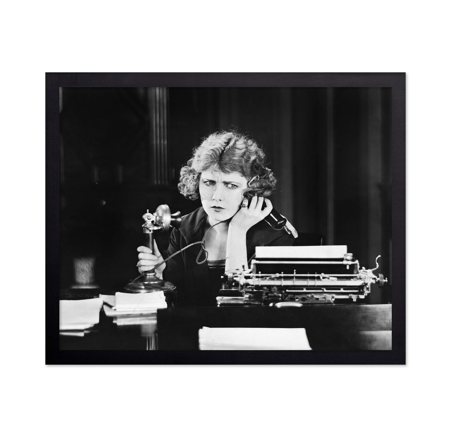 Woman On Telephone 1920s