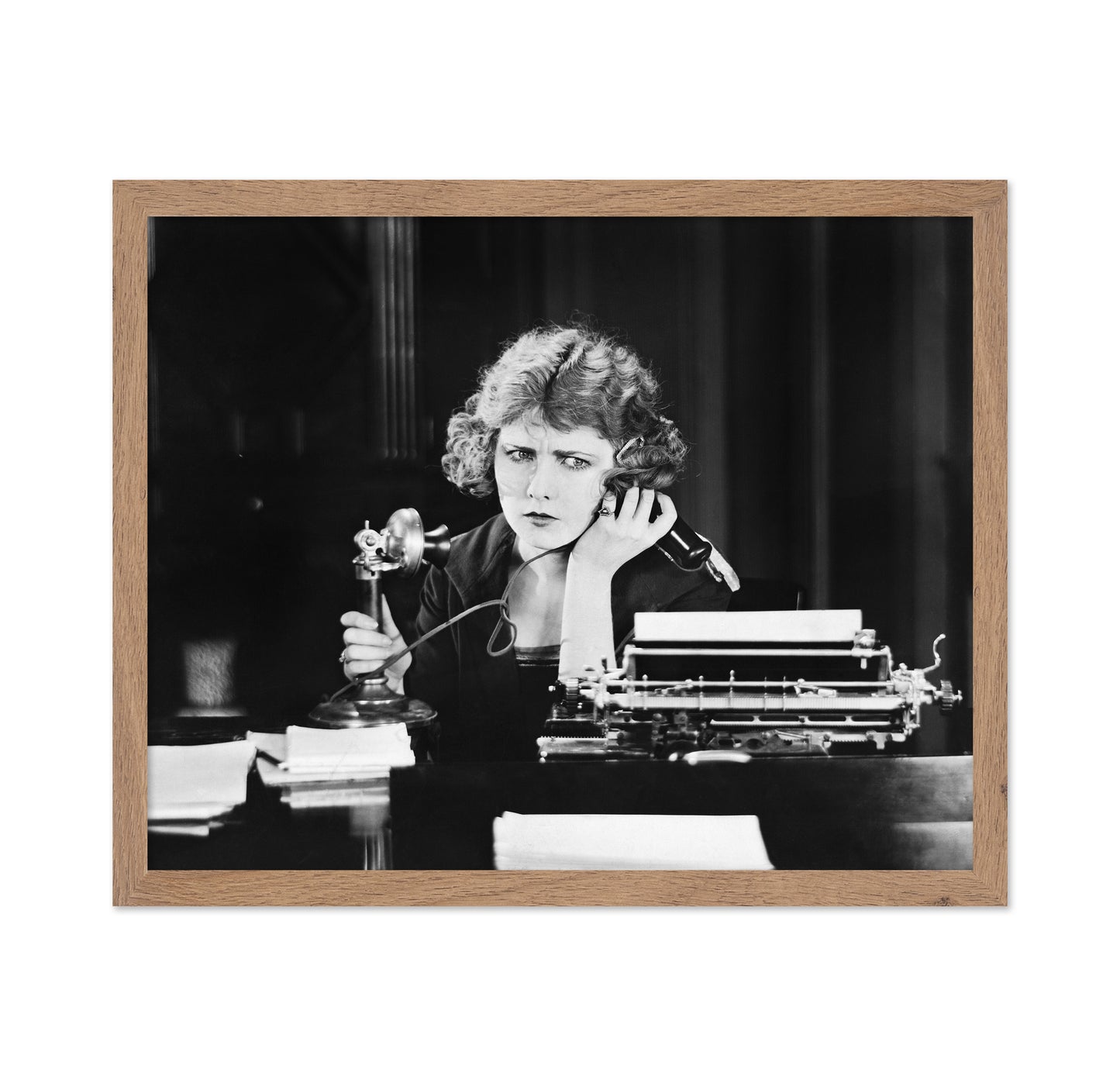 Woman On Telephone 1920s