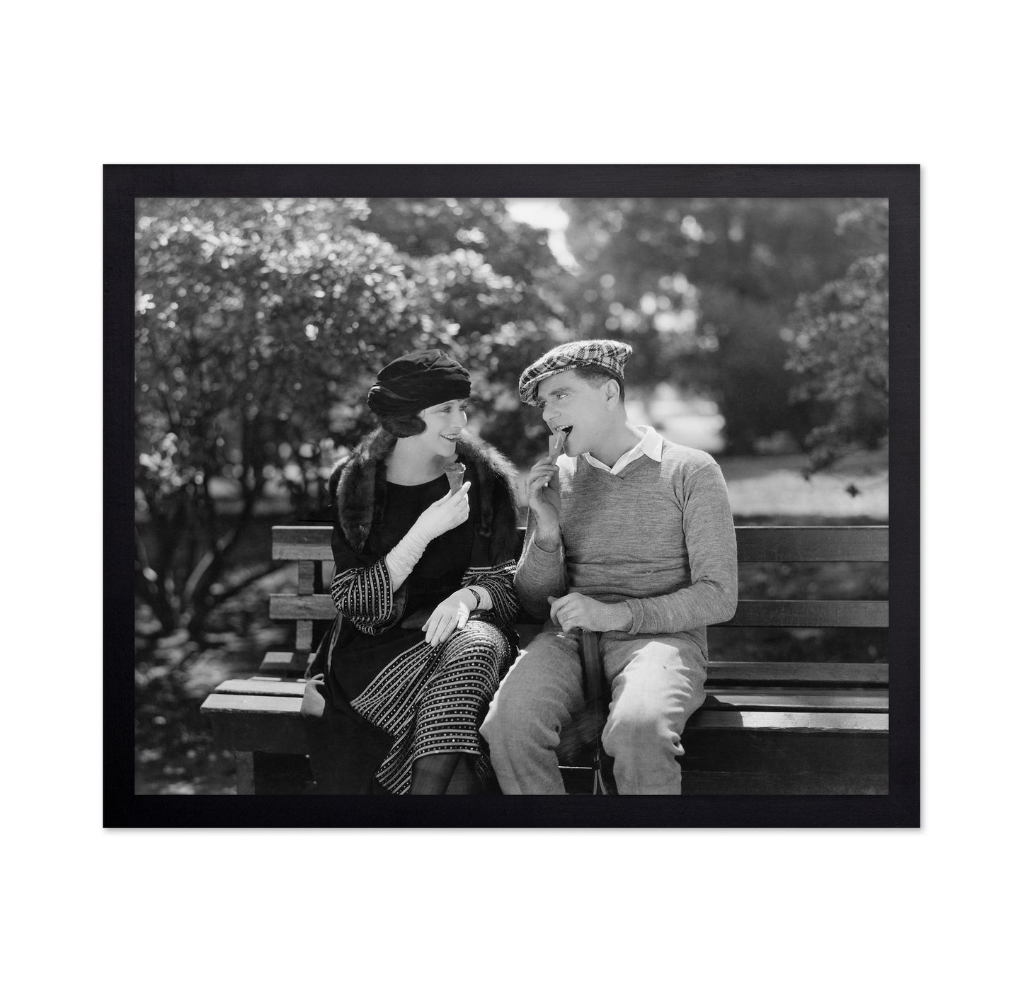 Ice Cream Couple 1920s