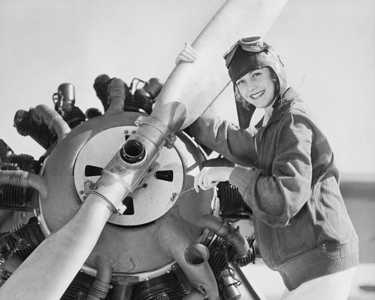 Woman Aviator 1930s