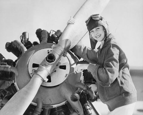 Woman Aviator 1930s