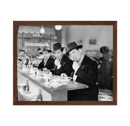 Diner Scene 1940s