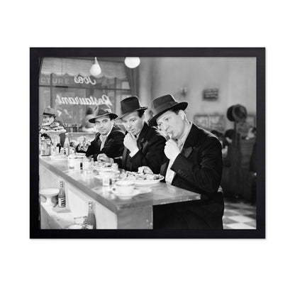 Diner Scene 1940s