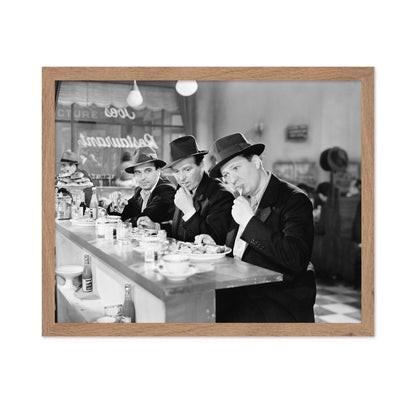 Diner Scene 1940s