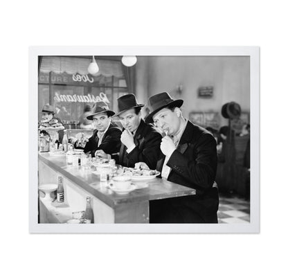 Diner Scene 1940s