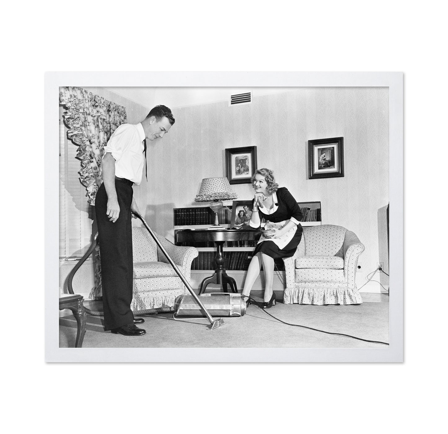 Vacuum Cleaner Demo 1955