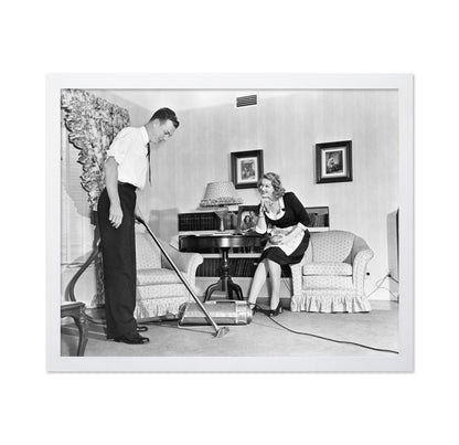 Vacuum Cleaner Demo 1955