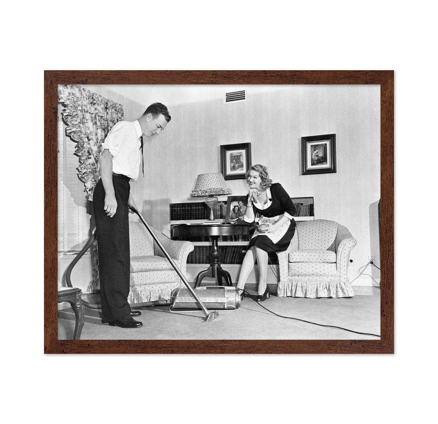 Vacuum Cleaner Demo 1955