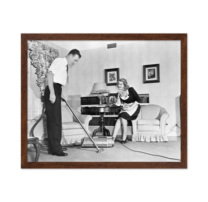 Vacuum Cleaner Demo 1955