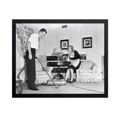Vacuum Cleaner Demo 1955