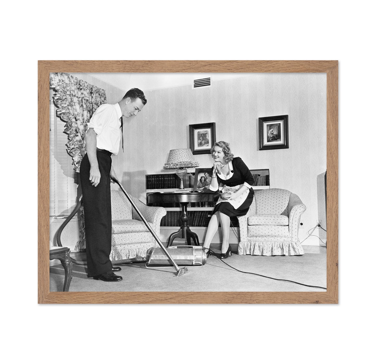 Vacuum Cleaner Demo 1955