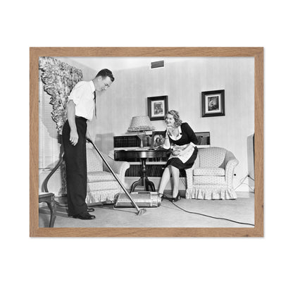 Vacuum Cleaner Demo 1955