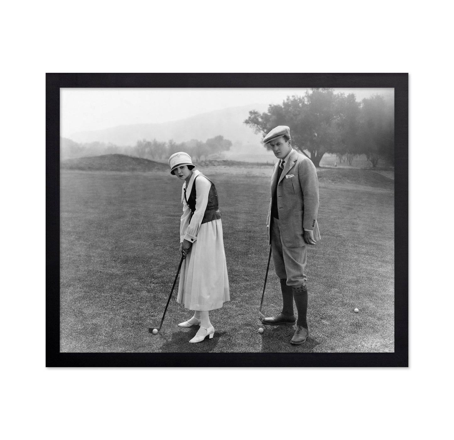 Golf Couple 1920s