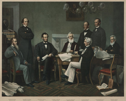 Lincoln Cabinet 1862