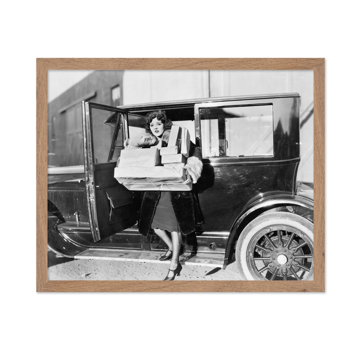 Vintage Shopping Scene