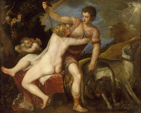 Venus And Adonis 1545