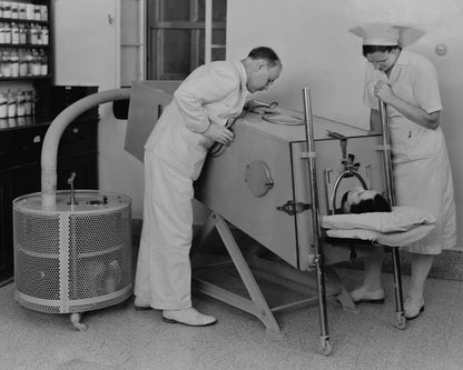 Iron Lung Patient 1940