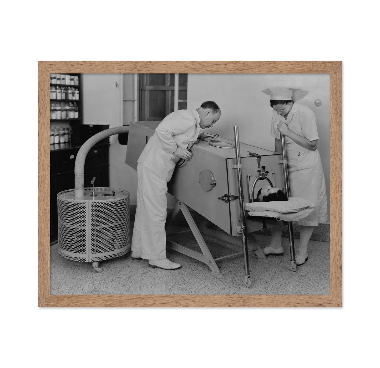 Iron Lung Patient 1940