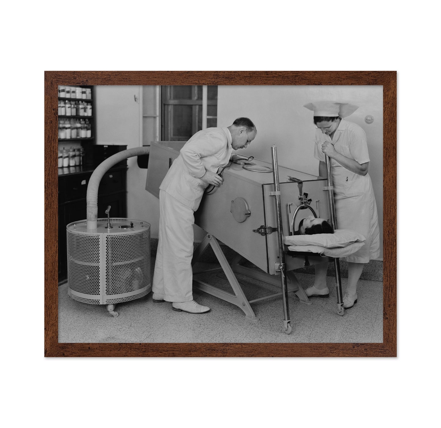 Iron Lung Patient 1940