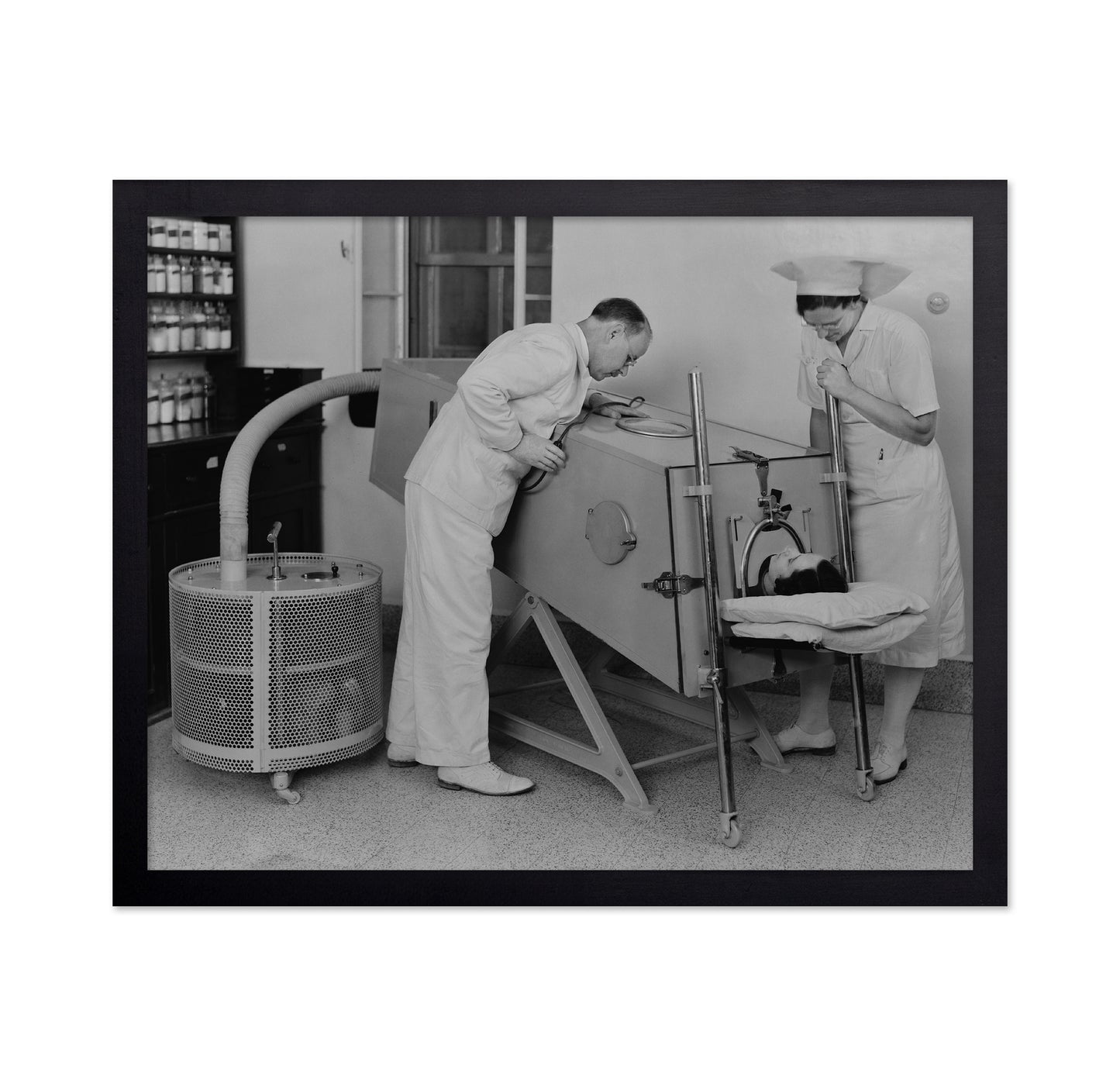 Iron Lung Patient 1940