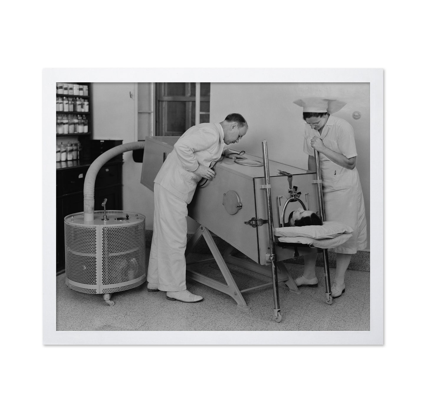 Iron Lung Patient 1940