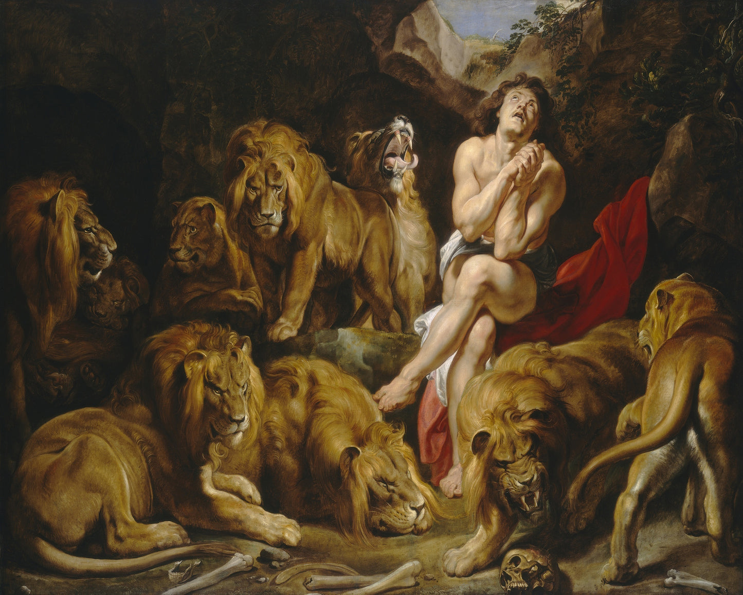 Daniel Lions Den 1614