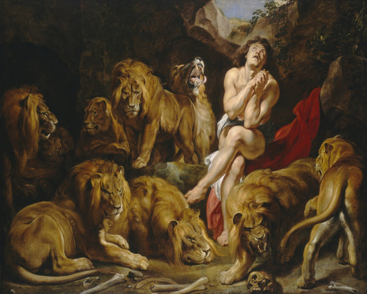 Daniel Lions Den 1614