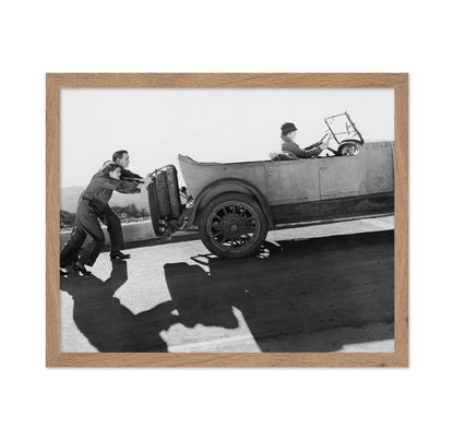 Car Uphill Push 1930