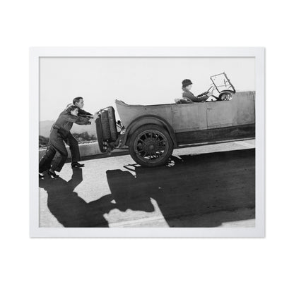Car Uphill Push 1930