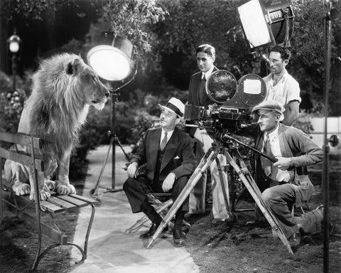 Lion Film Set 1930s