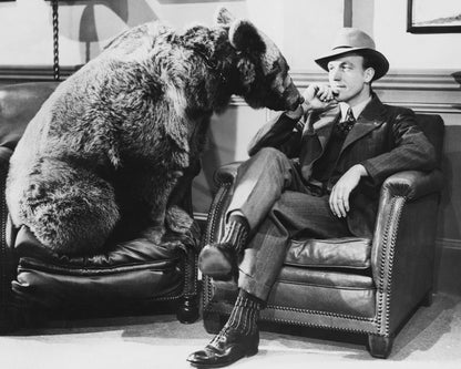 Man With Bear
