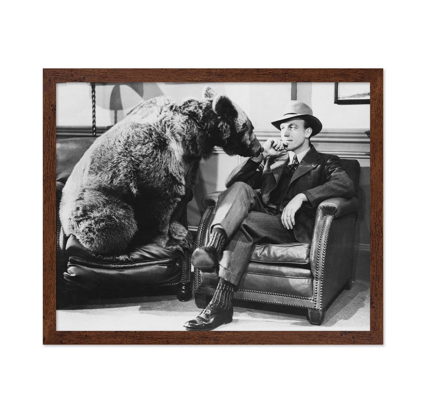 Man With Bear
