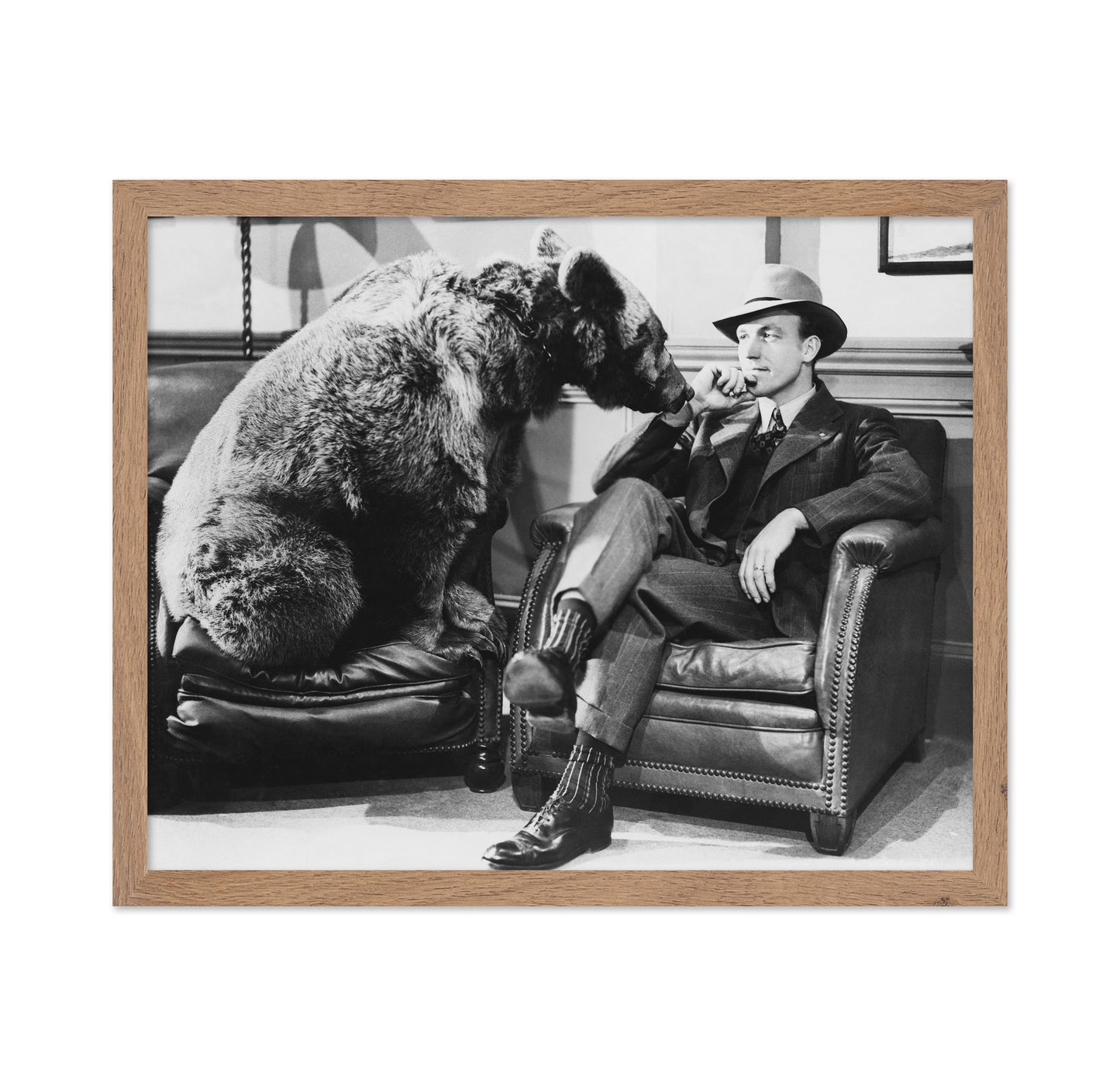 Man With Bear