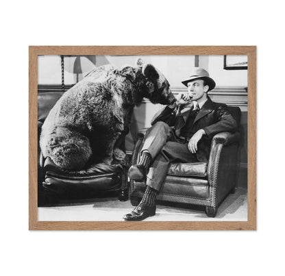 Man With Bear