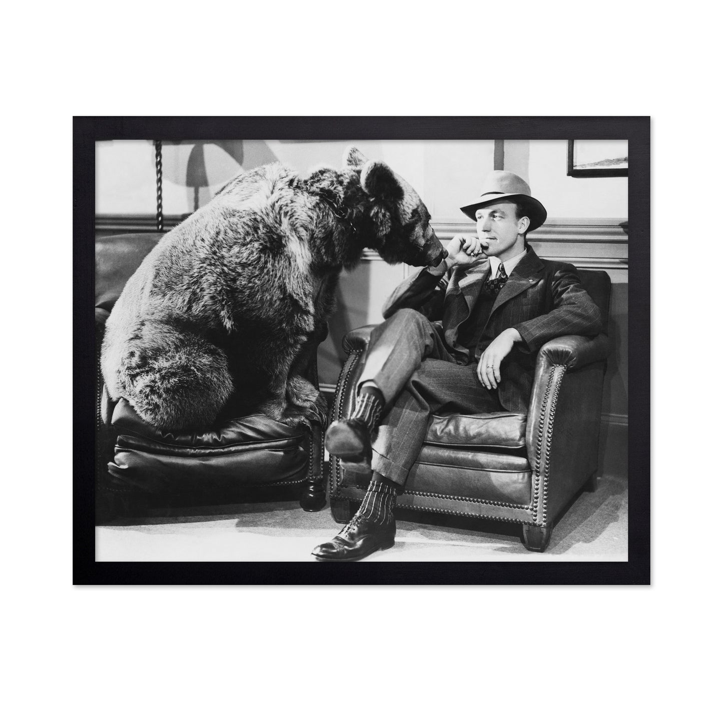 Man With Bear