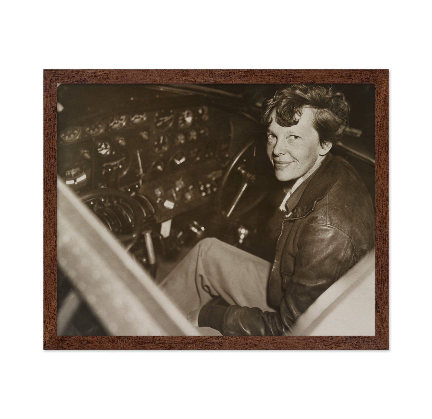 Earhart Cockpit 1936