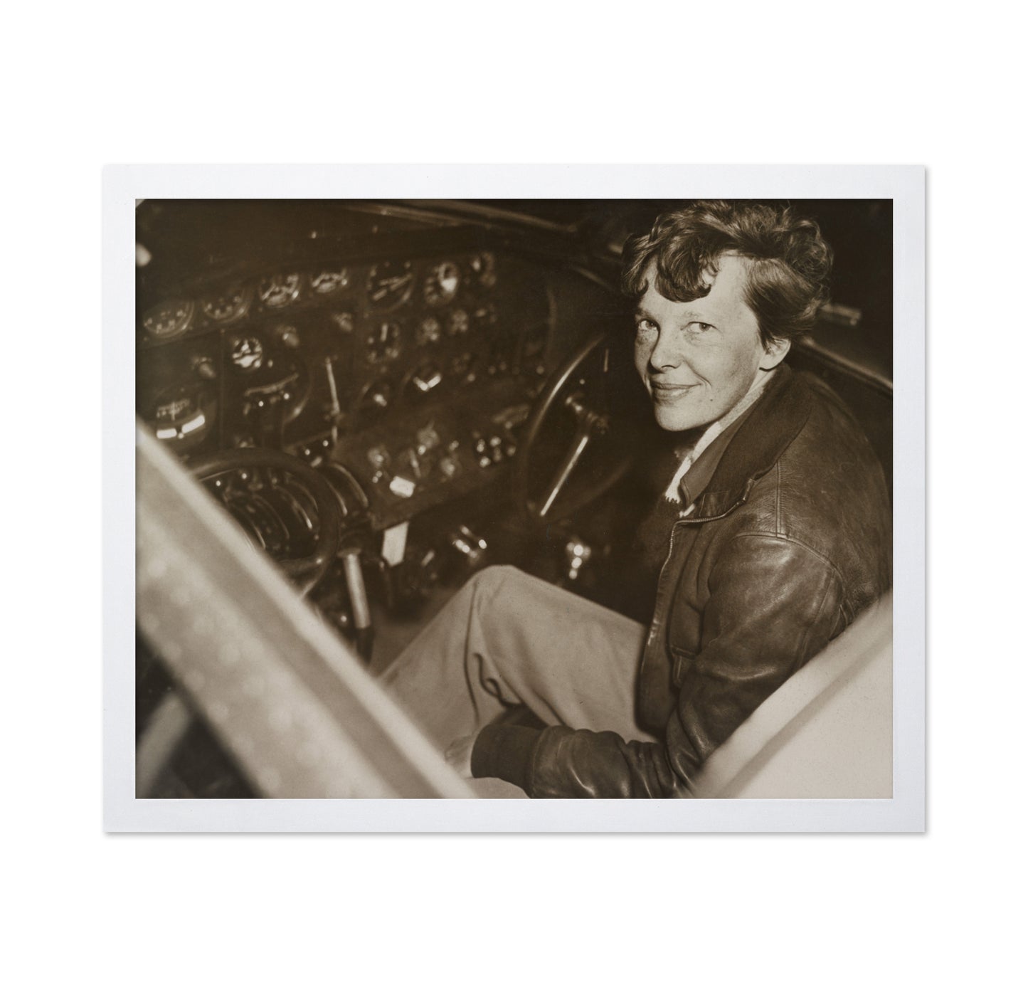 Earhart Cockpit 1936