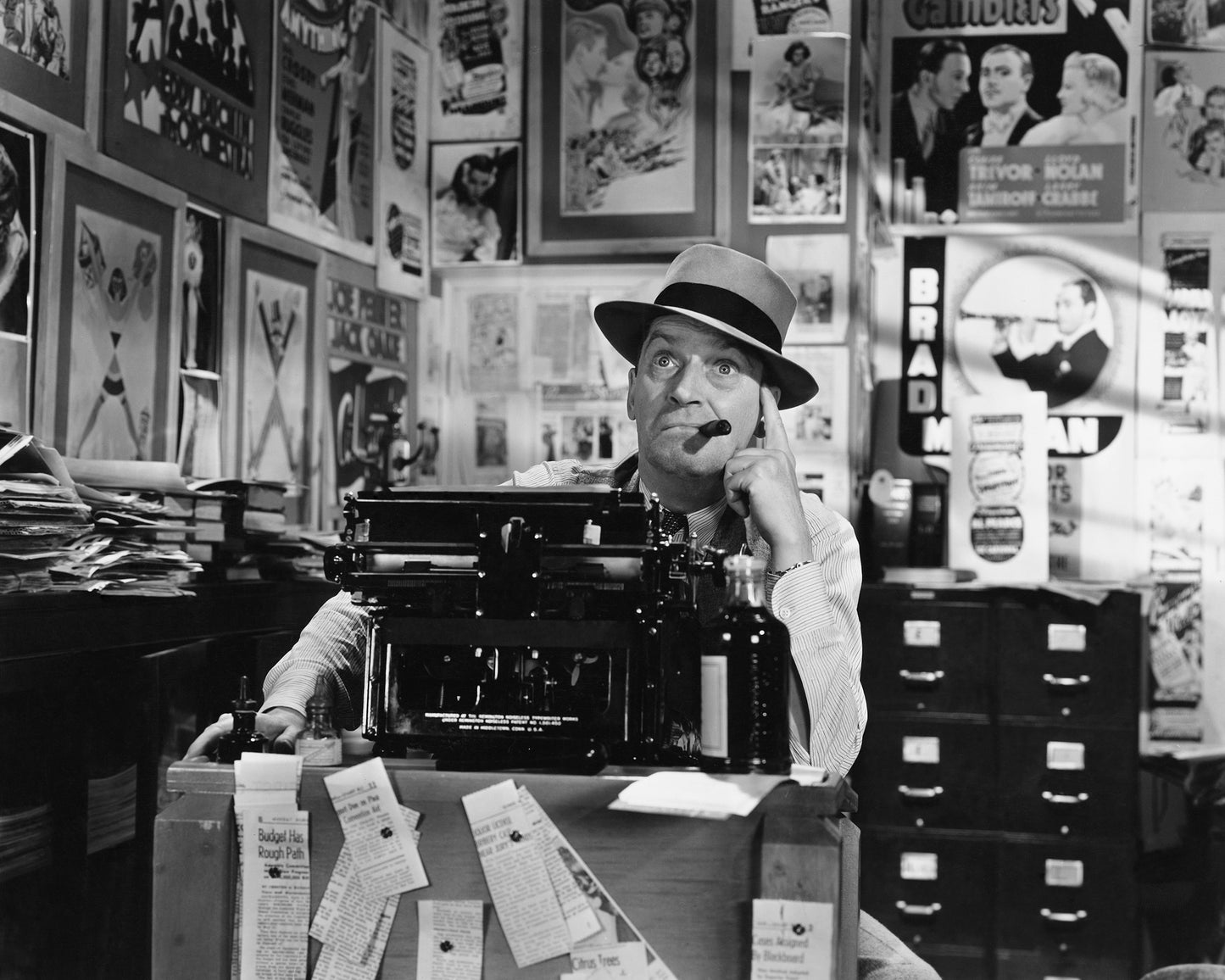 Typewriter Man 1940s
