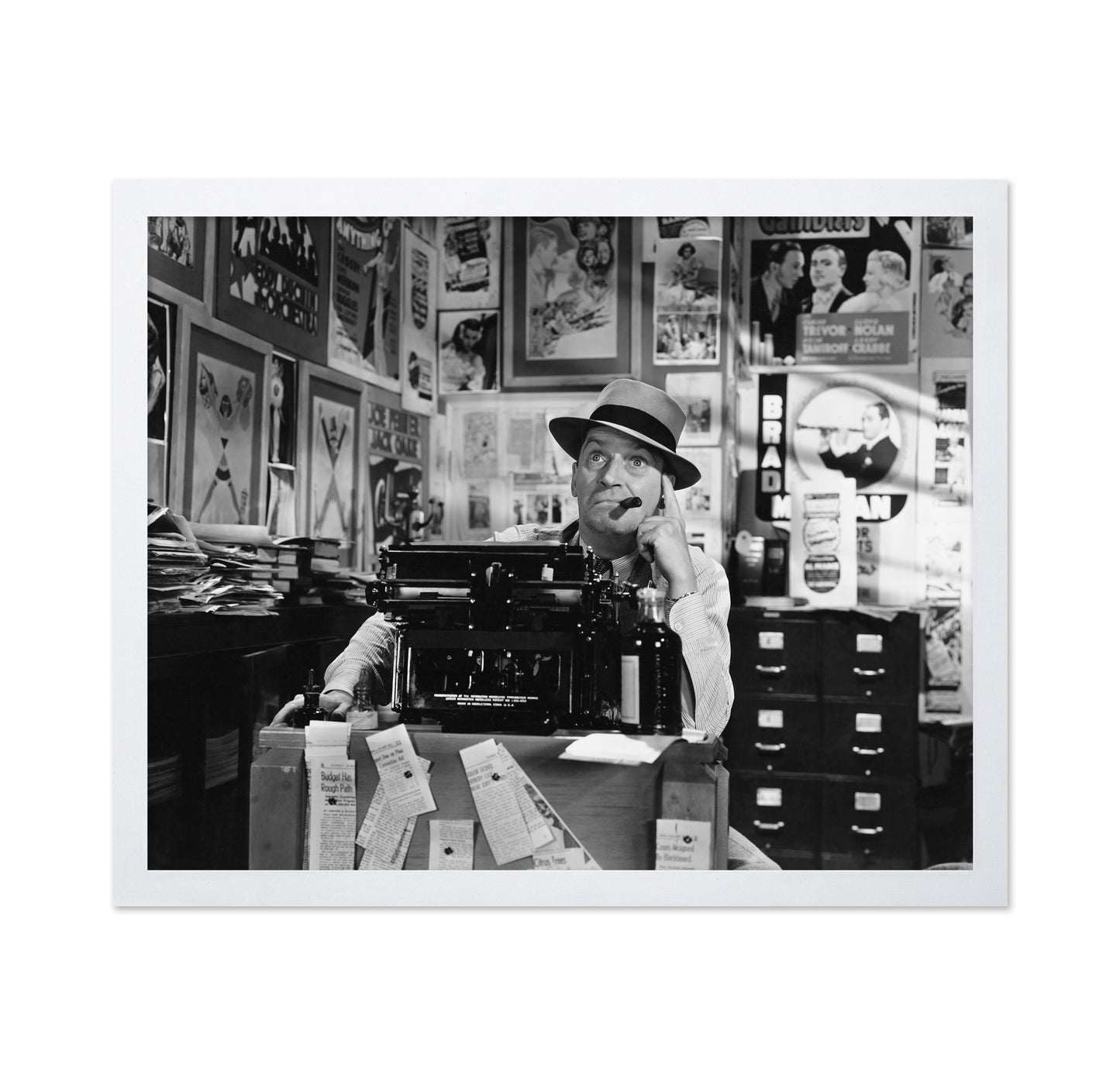 Typewriter Man 1940s